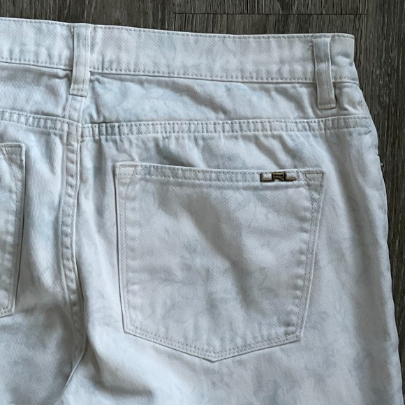LRL Lauren Ralph Lauren Jeans Modern Straight Ankle Size‎ 12 Denim - Picture 4 of 6
